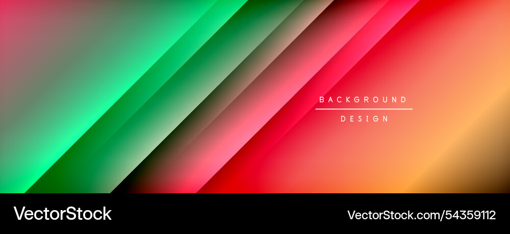 Dynamic shadow lines with gradient colors Dynamic shadow lines with gradient colors vector image