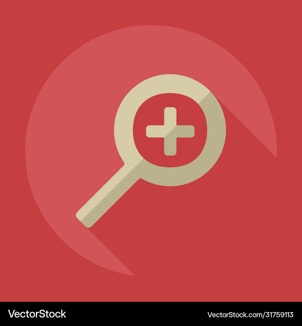 Flat modern design with shadow icon player Vector Image