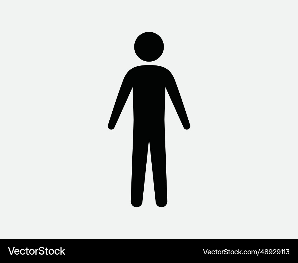 Man icon male gender toilet bathroom restroom boy Man icon male gender toilet bathroom restroom boy vector image