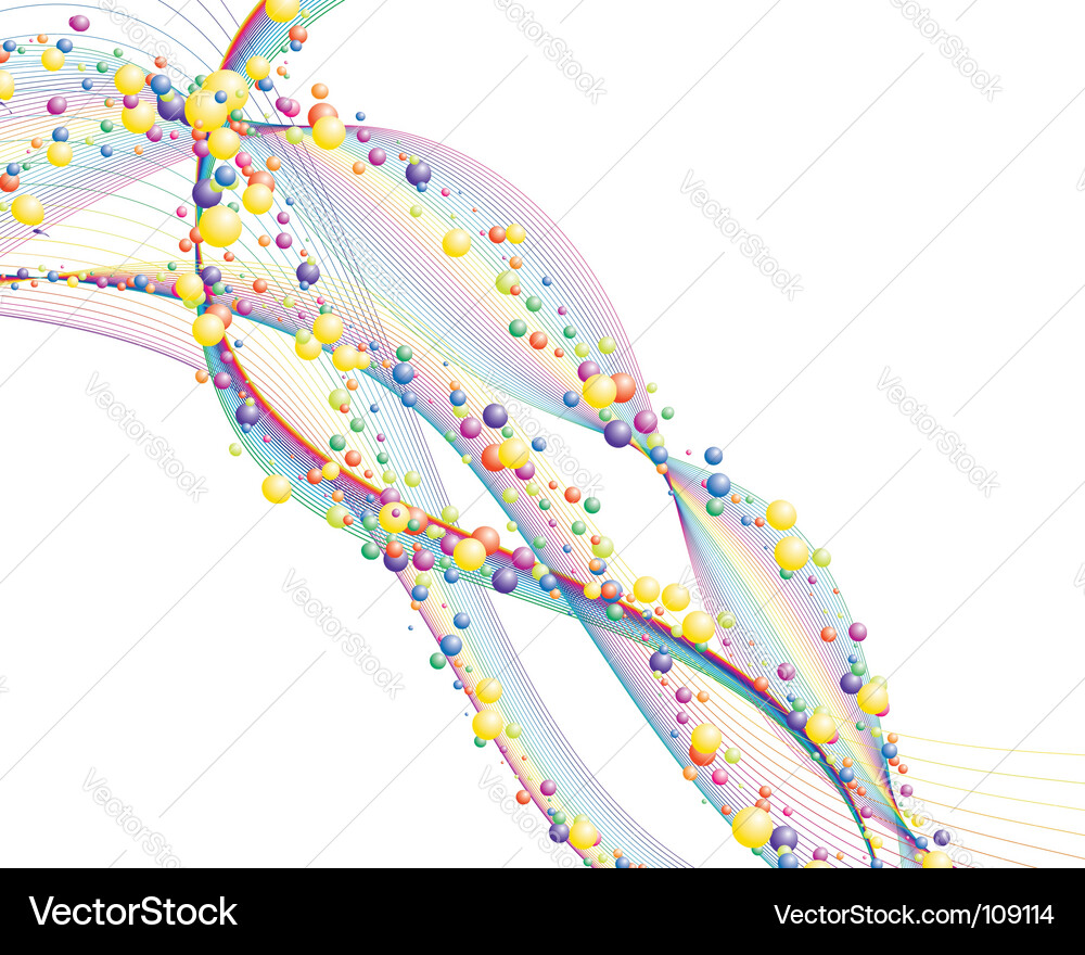 Colourful lines Vector Image