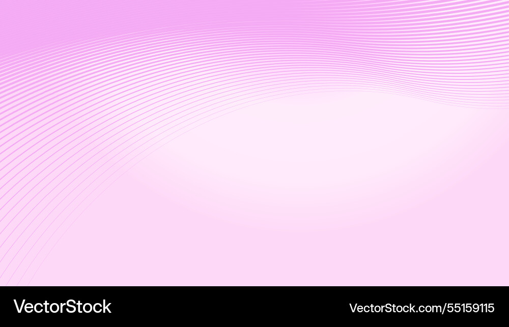 Light pink gradient background with curve line Vector Image