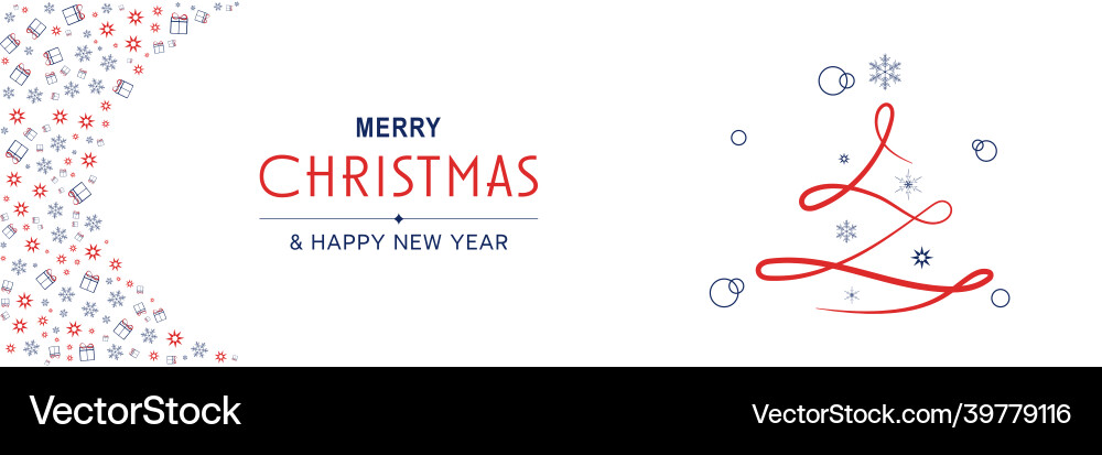 Merry christmas and new year 2022 poster Merry christmas and new year 2022 poster vector image