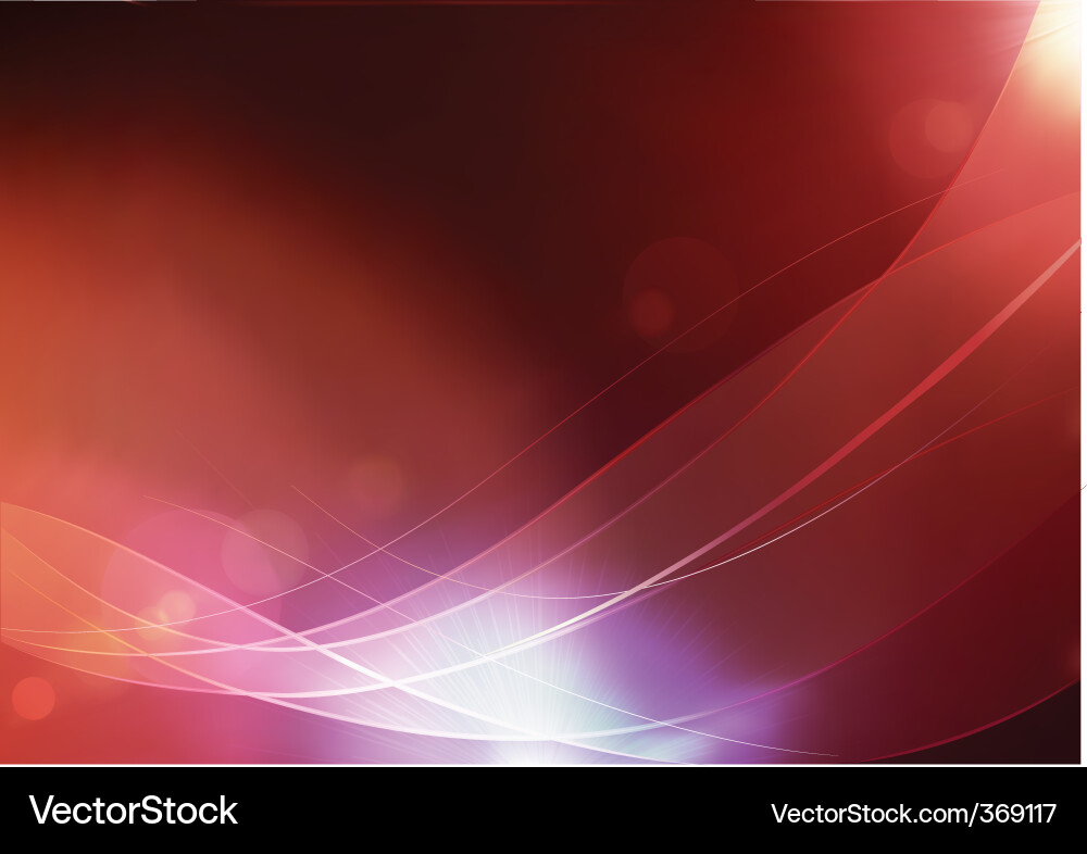 Red Abstract Splashes Vector Image