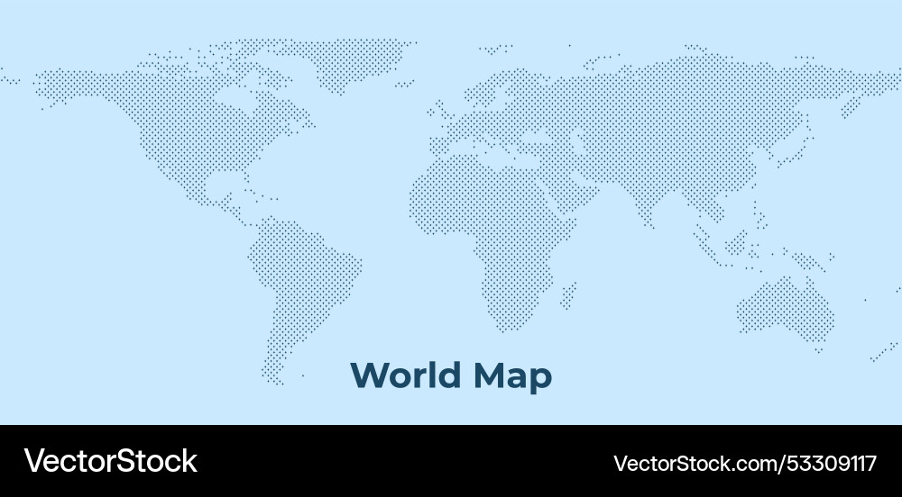 World map background with dot pattern - global World map background with dot pattern - global vector image