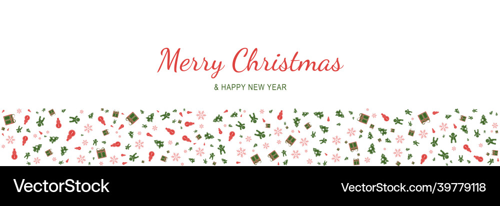 Merry christmas and new year 2022 poster Merry christmas and new year 2022 poster vector image