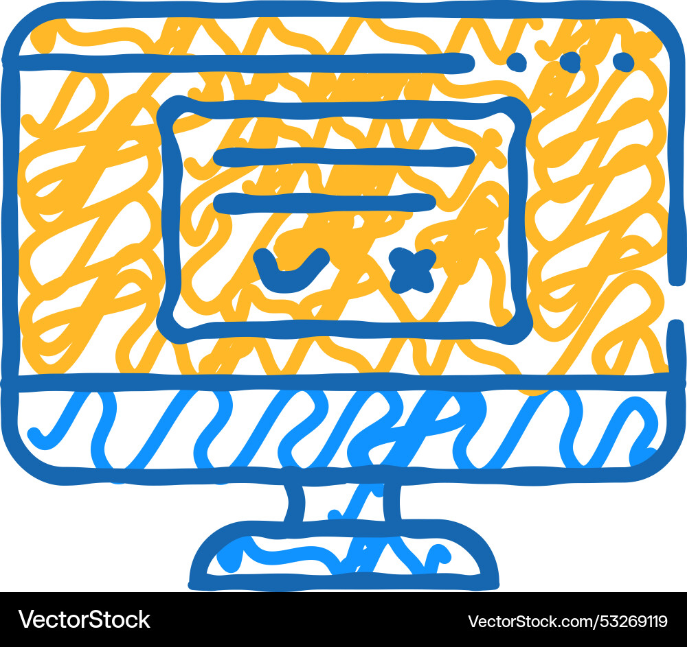 Accept or reject request of operating system icon Accept or reject request of operating system icon vector image