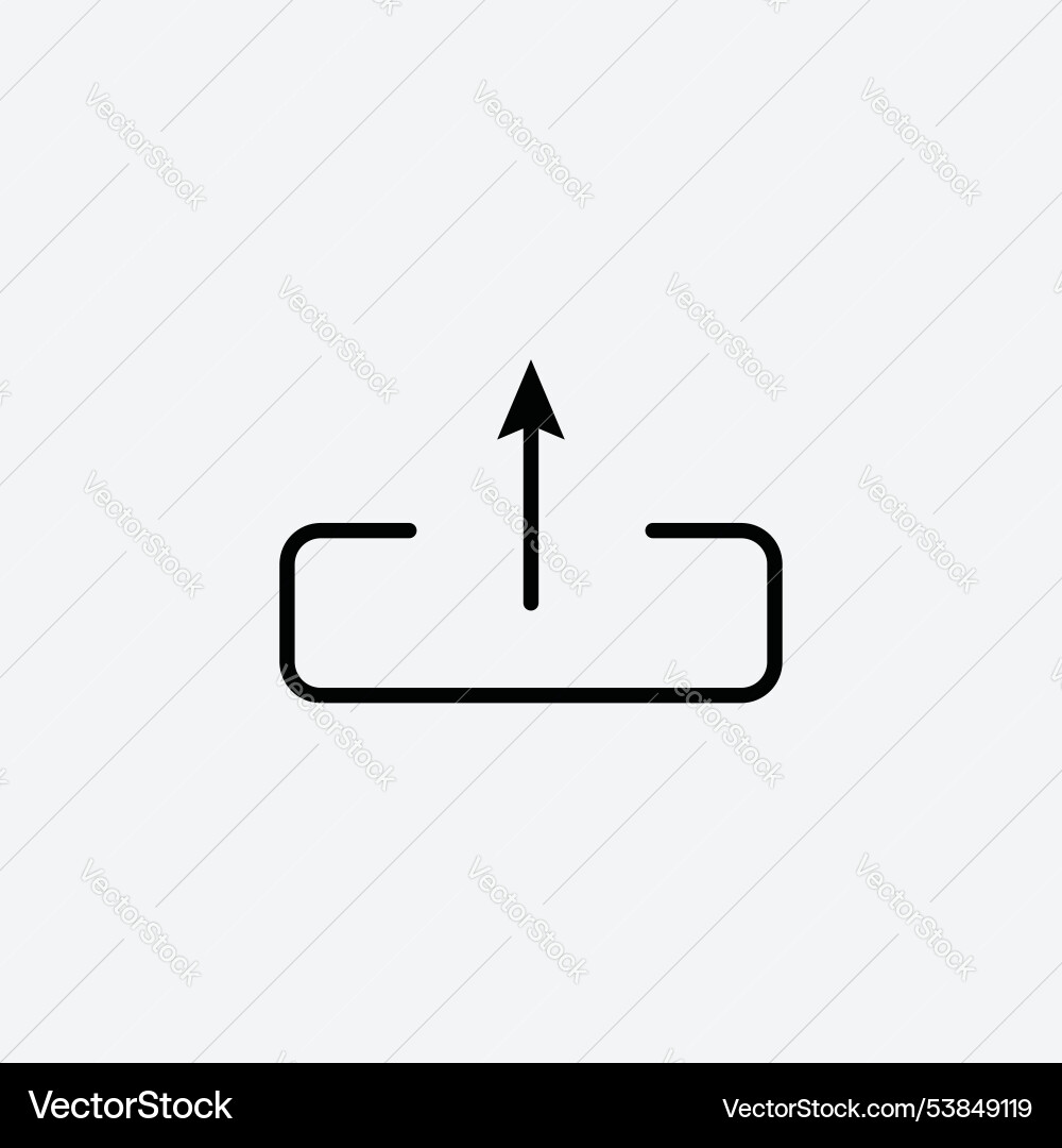 Export icon set Export icon set vector image