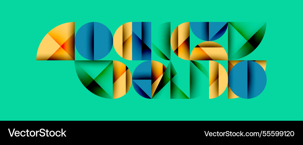 Abstract geometric background with layered Abstract geometric background with layered vector image