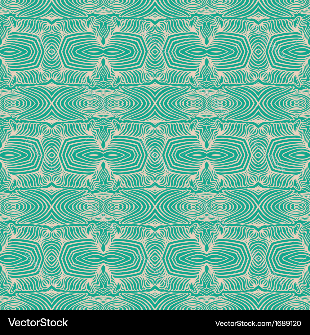 Linear emerald green website background Vector Image