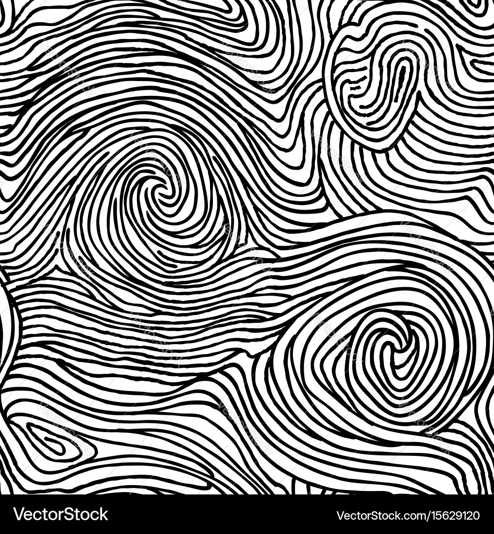 Swirl Line Abstract Pattern vector image