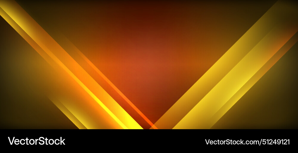 A triangular pattern in shades of red and yellow Vector Image