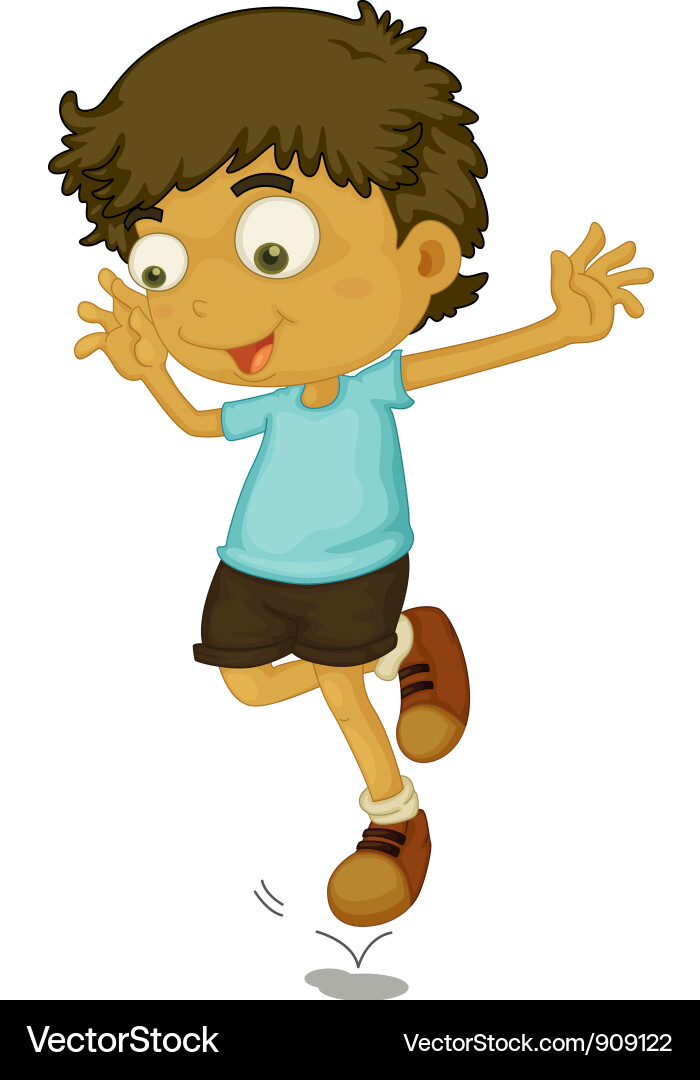 Jumping Royalty Free Vector Image - VectorStock