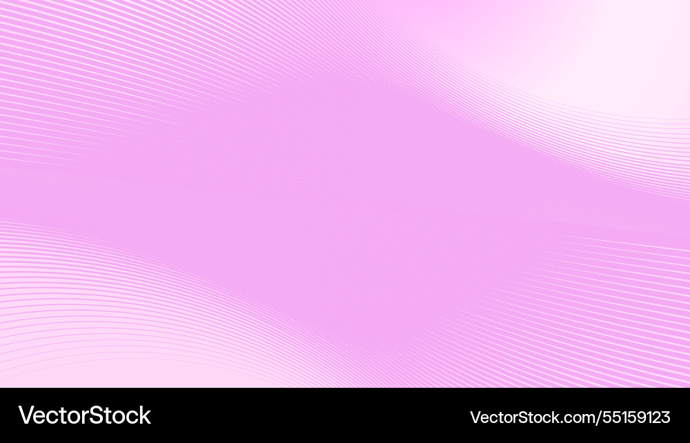 Light pink gradient background with curve line Vector Image