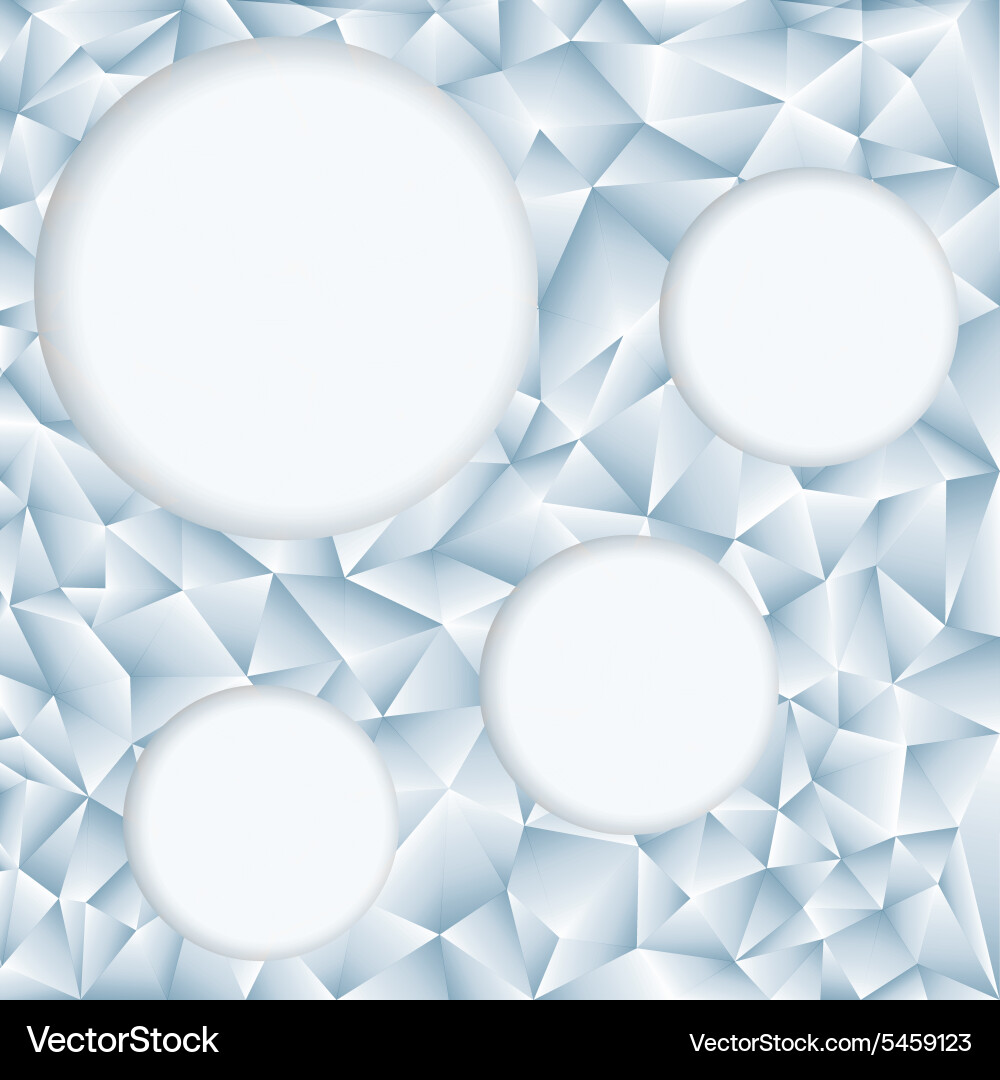 Retro pattern of geometric shapes vector image