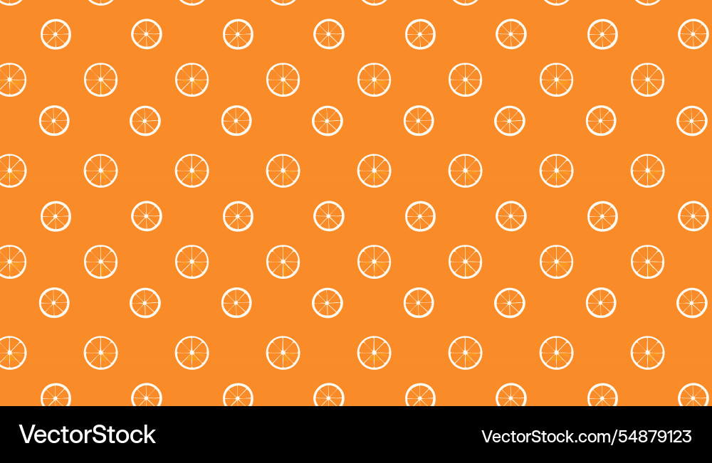Seamless pattern with orange circles Seamless pattern with orange circles vector image