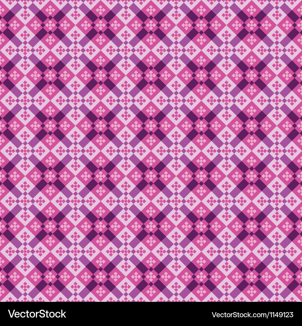 Seamless tile pattern vector image