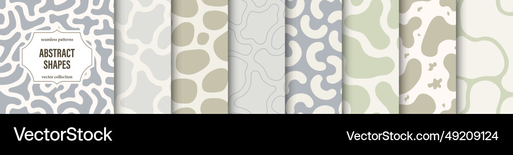 Abstract Seamless Patterns vector image