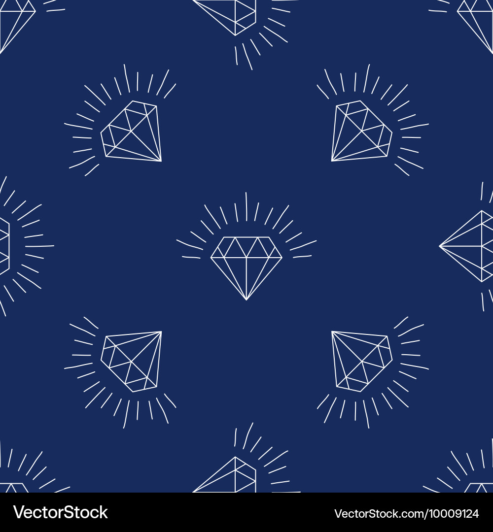 Diamonds a large set of different versions vector image