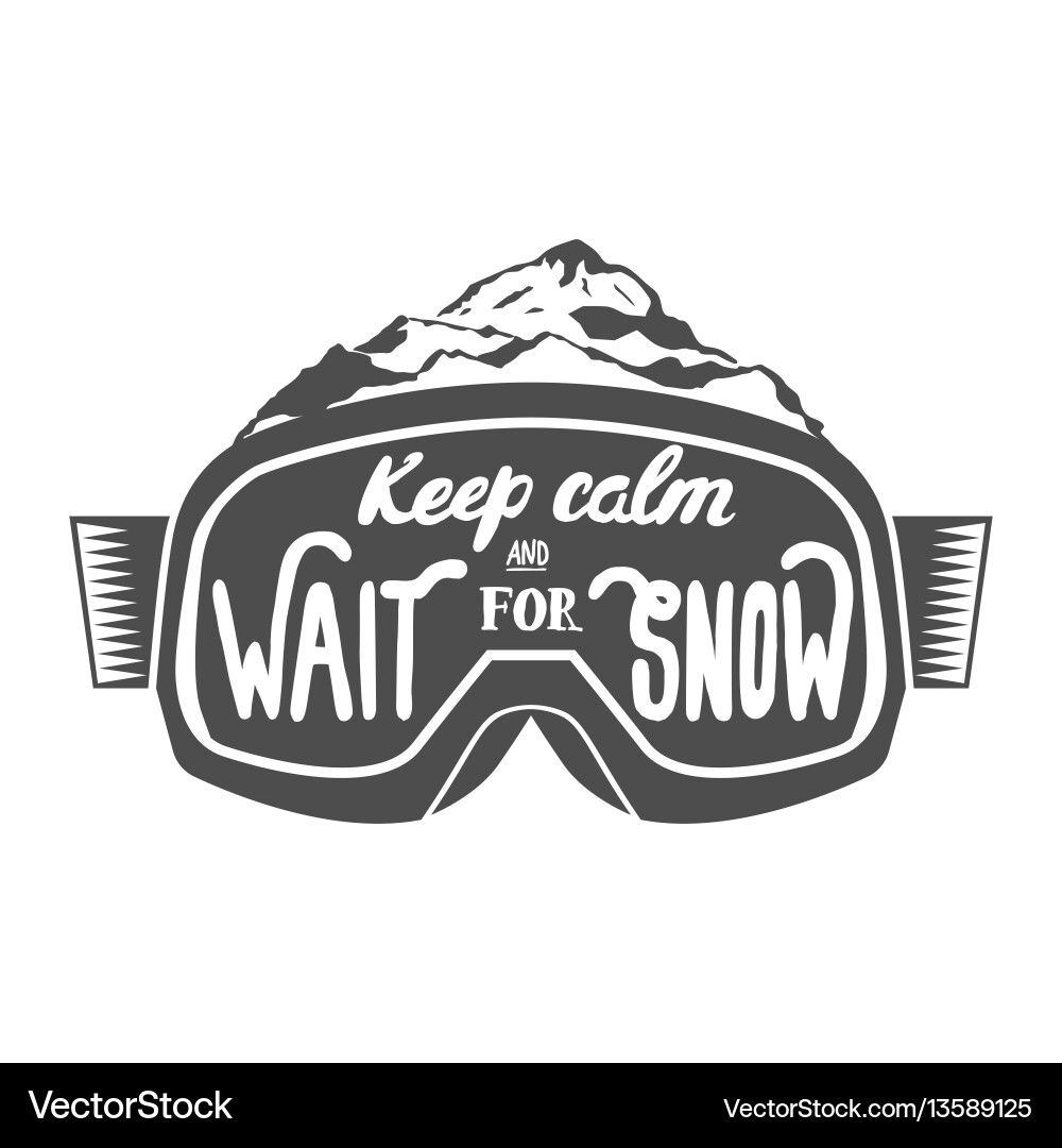 Handgezeichnete Vintage Snowboarding Zitate Handgezeichnete Vintage Snowboarding Zitate vektorbild