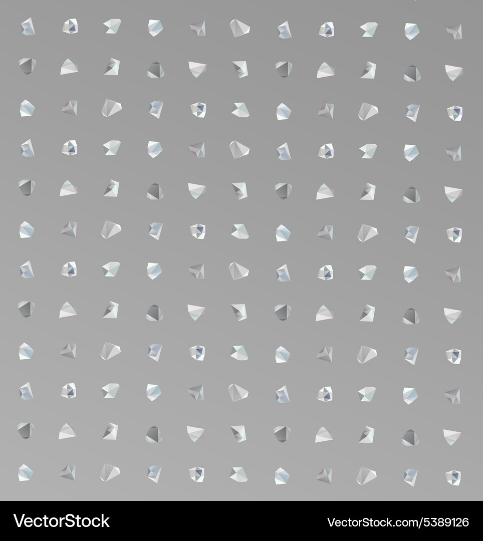 Abstract modern background with polygons design Vector Image