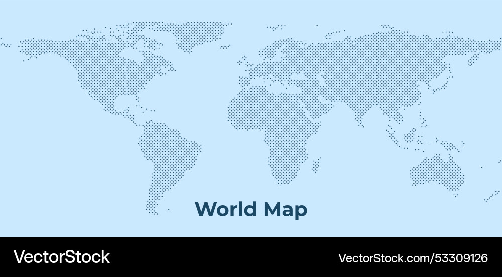 World map background with dot pattern - global World map background with dot pattern - global vector image