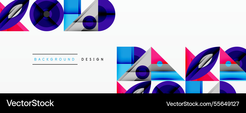 Dynamic geometric composition with sharp angles Dynamic geometric composition with sharp angles Vector Image