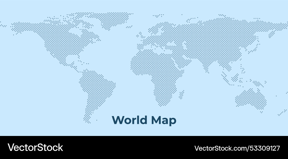 World map background with dot pattern - global World map background with dot pattern - global vector image