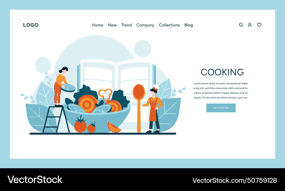 Animated chefs engage with recipes and ingredients