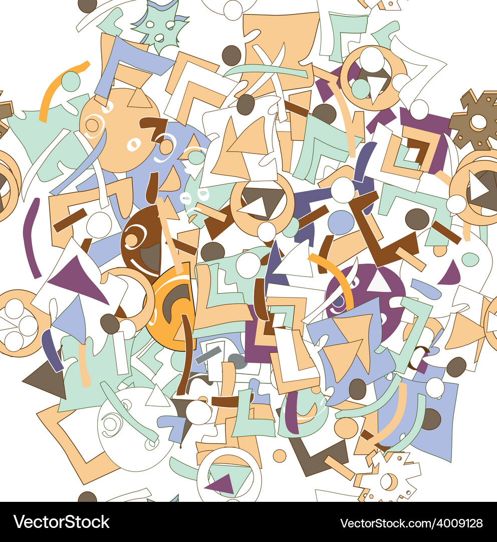 Mess pattern Vector Image