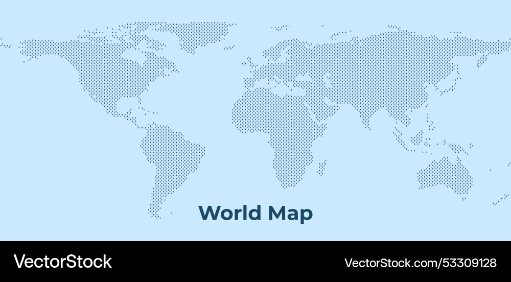 World map background with dot pattern - global World map background with dot pattern - global vector image