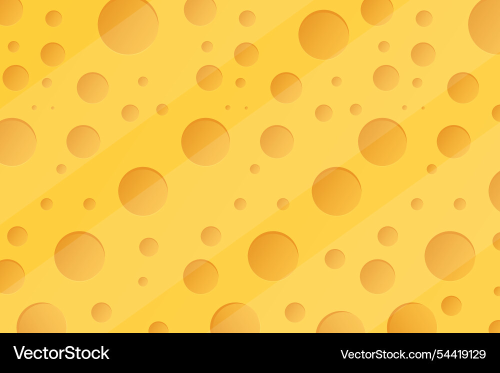 Gradient cheese texture background design Vector Image
