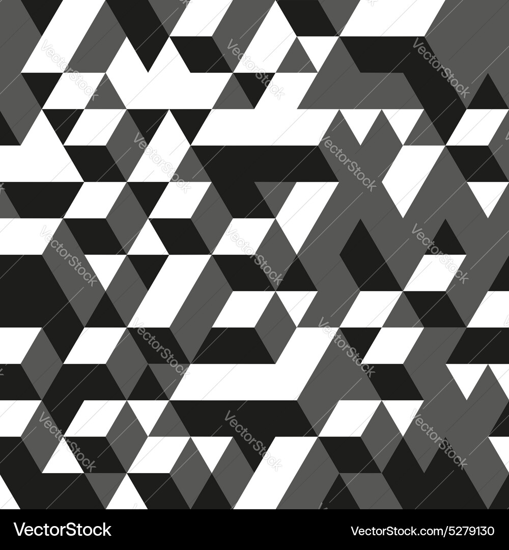 3d blocks structure background Vector Image