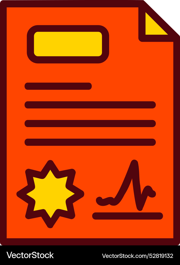 Assignment icon design vector image