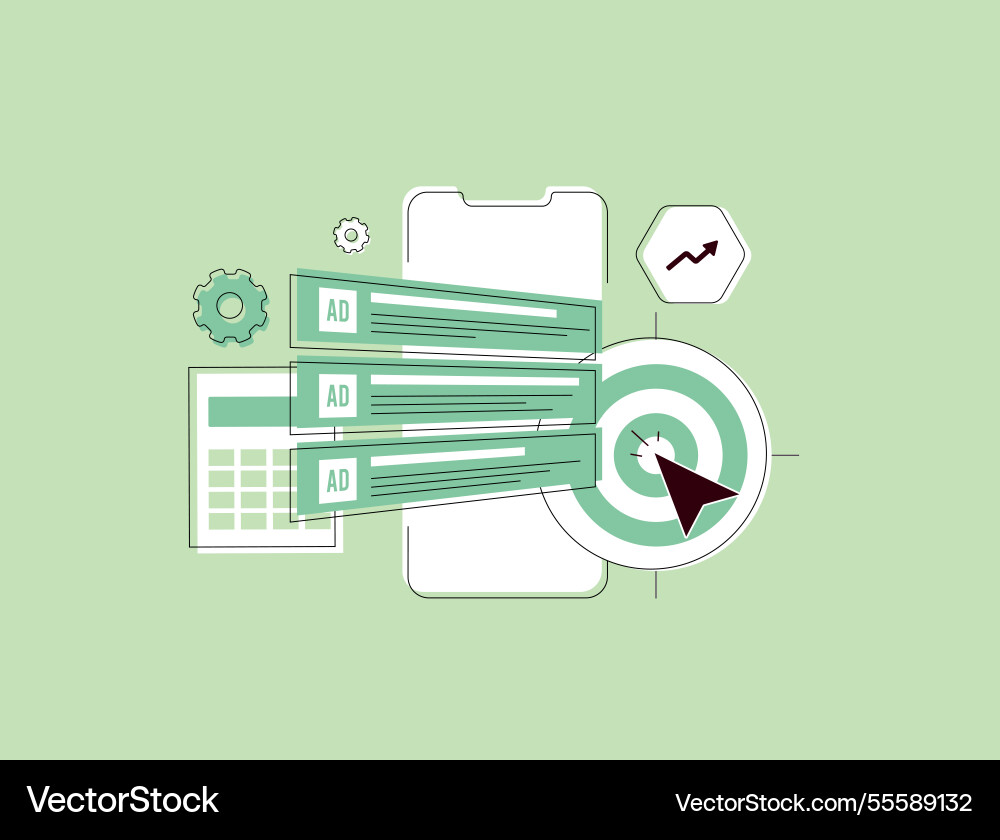 Ppc analysis with automation and hyper vector image
