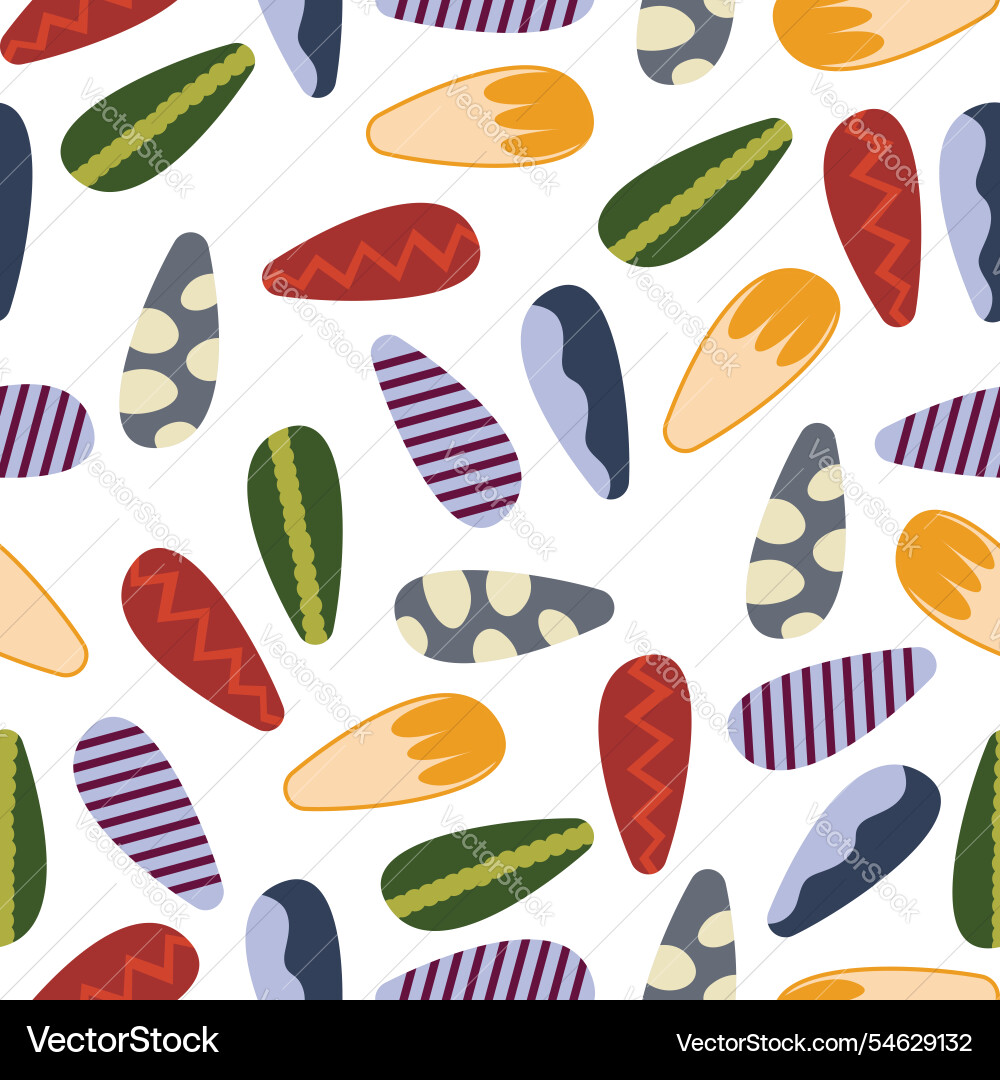 Seamless unique pattern creative background design Vector Image