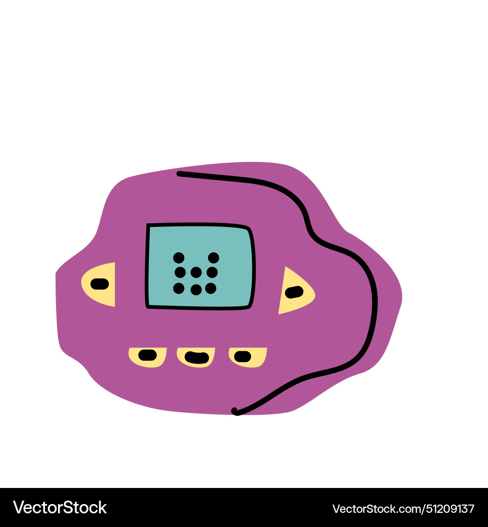 90s retro element game or 80s y2k 90s retro element game or 80s y2k vector image