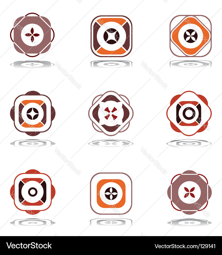 Design elements Vector Image