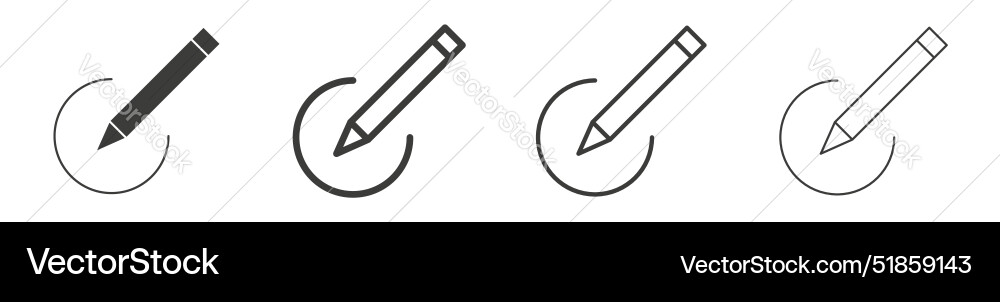 Edit and modify icon set document editing Edit and modify icon set document editing vector image