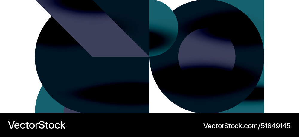 Circle pattern round elements with lines Vector Image