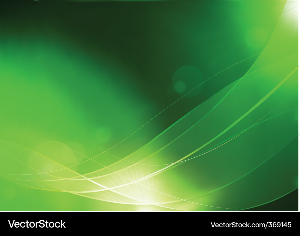 Dynamic Green Splatter Background Vector Image