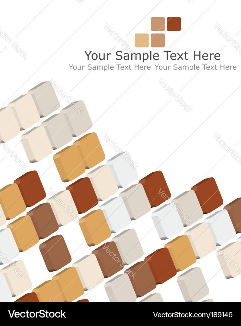 Checked background vector image