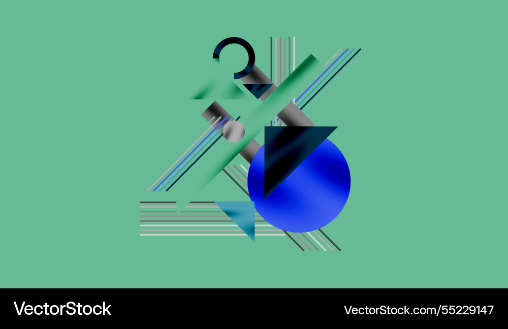 Geometric background showcasing sharp lines Geometric background showcasing sharp lines Vector Image