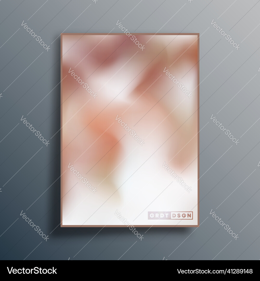 Abstract poster design with colorful gradient Abstract poster design with colorful gradient vector image