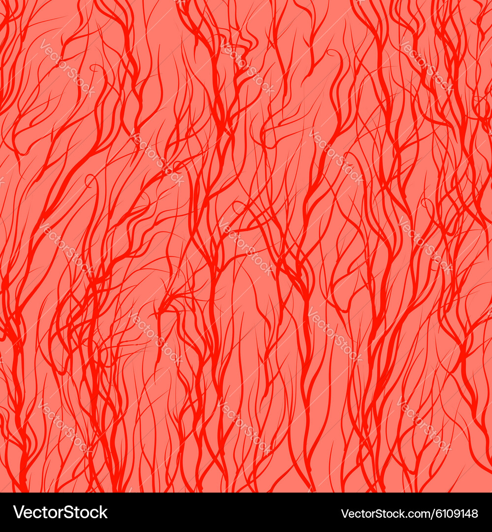 Red trees background Vector Image
