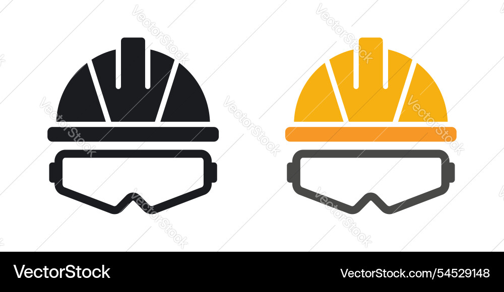 Safety helmet icon Royalty Free Vector Image - VectorStock