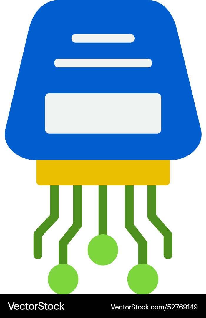 Data encryption icon design vector image