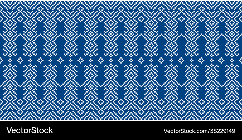 Seamless pattern repeating design vector image