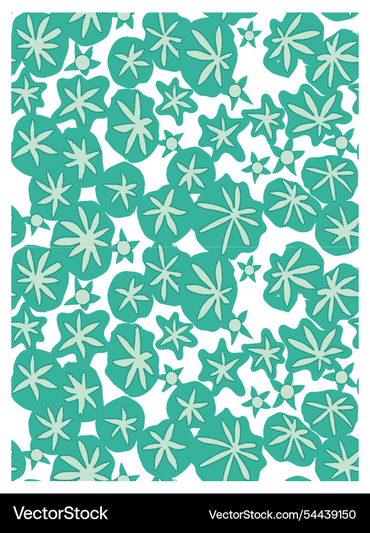 Abstract seamless textured print pattern vector image