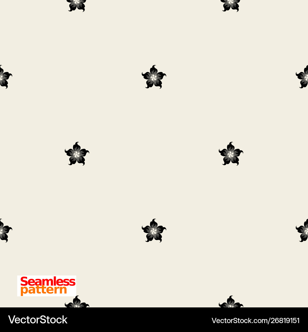 Seamless pattern vector image