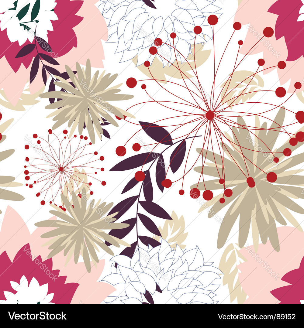 Elegant Floral Background vector image